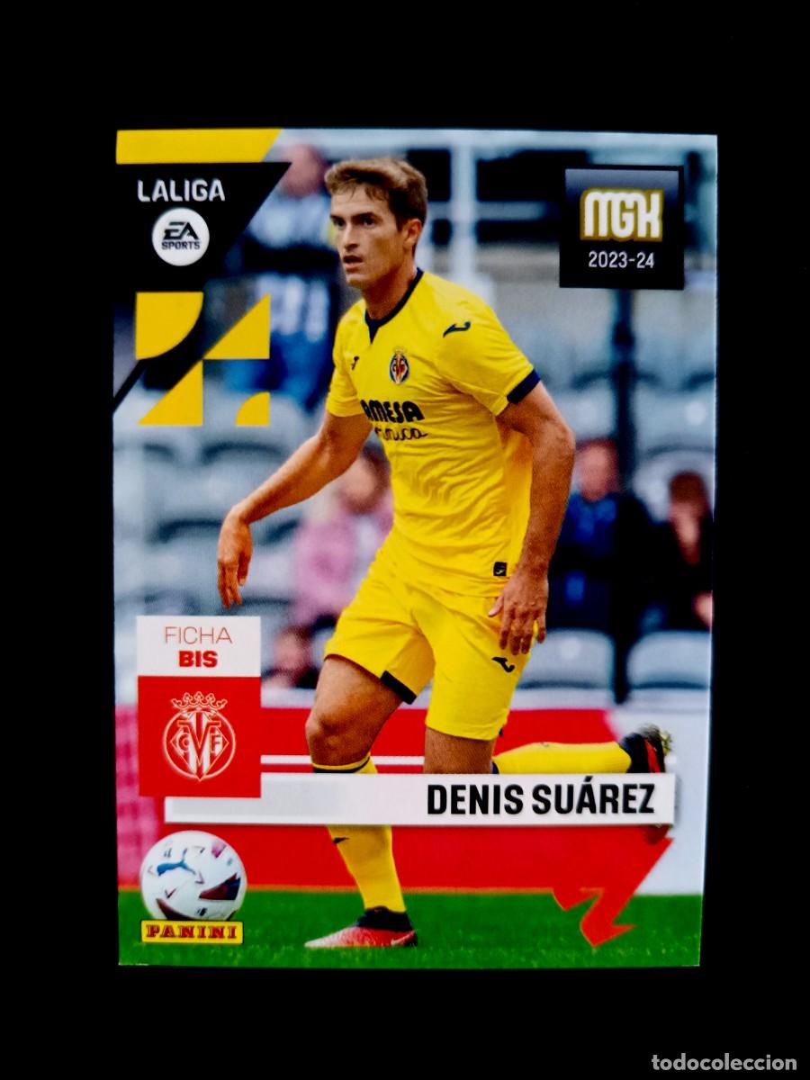 Figurine di Calcio: 371 BIS DENIS SU&Aacute;REZ - VILLARREAL C.F. - MEGACRACKS 2023 2024