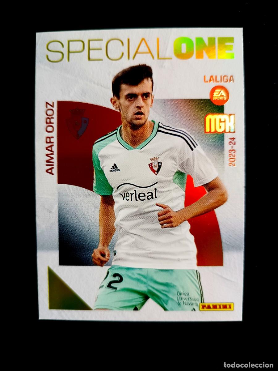 Fu&szlig;ball-Sticker: 379 AIMAR OROZ (SPECIAL ONE) - C. AT. OSASUNA - MEGACRACKS 2023 2024