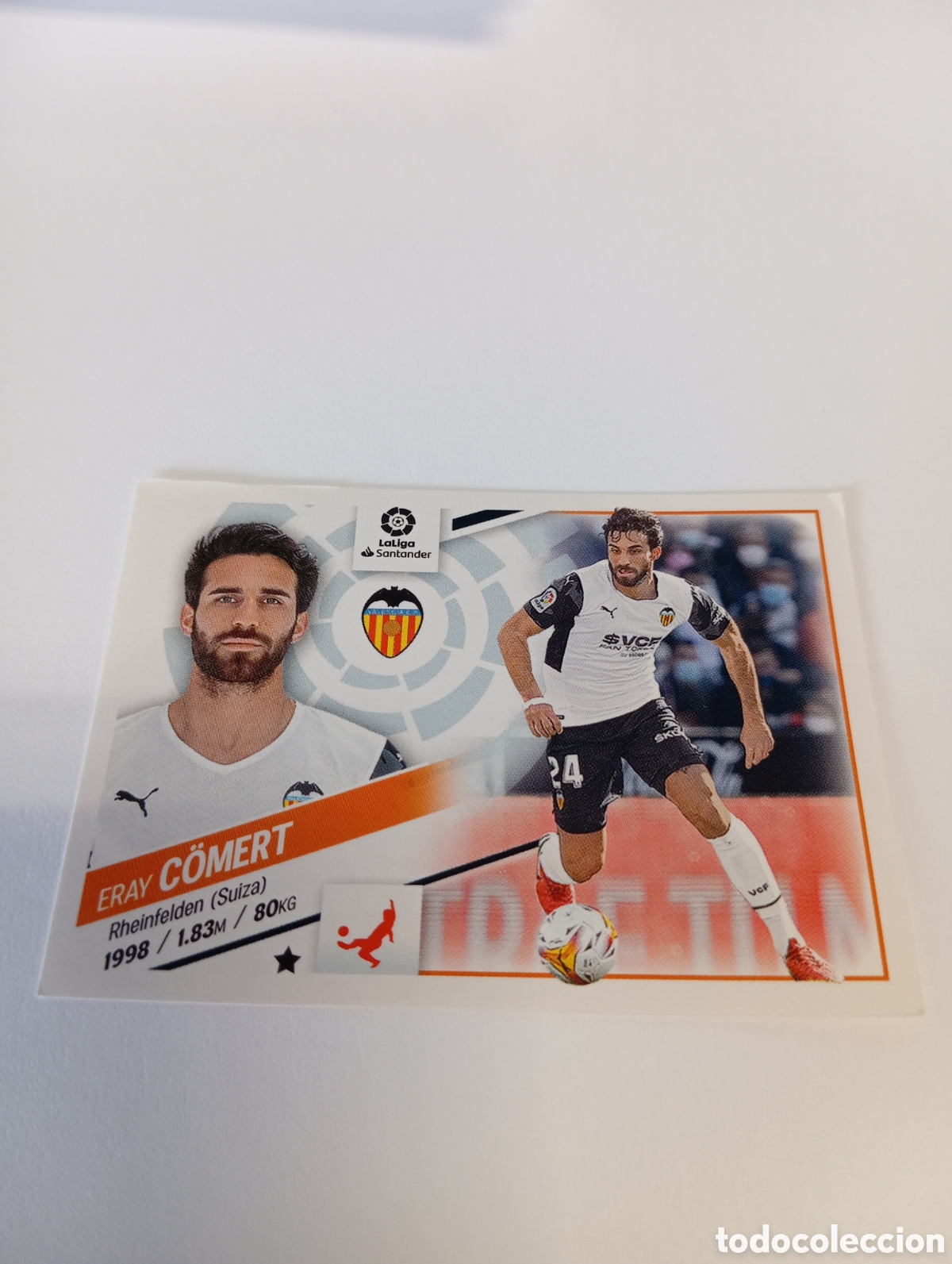 Fu&szlig;ball-Sticker: Comert 10 A VALENCIA LIGA 22-23 ESTE 2022 2023 PANINI