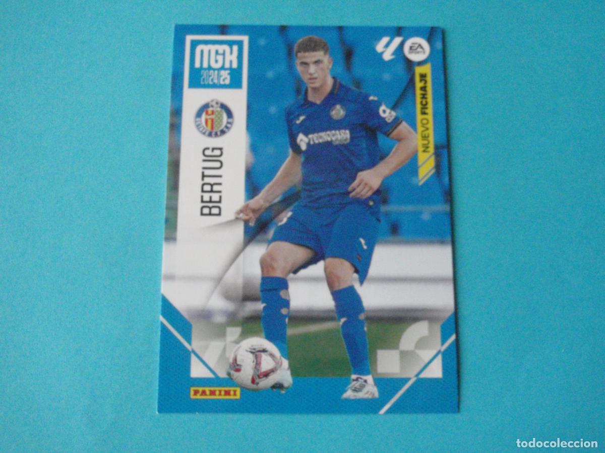 Figurine di Calcio: 471 BERTUG Getafe NUEVO FICHAJE. Trading card MGK Megacracks LIGA 2024 2025 Panini 24 25