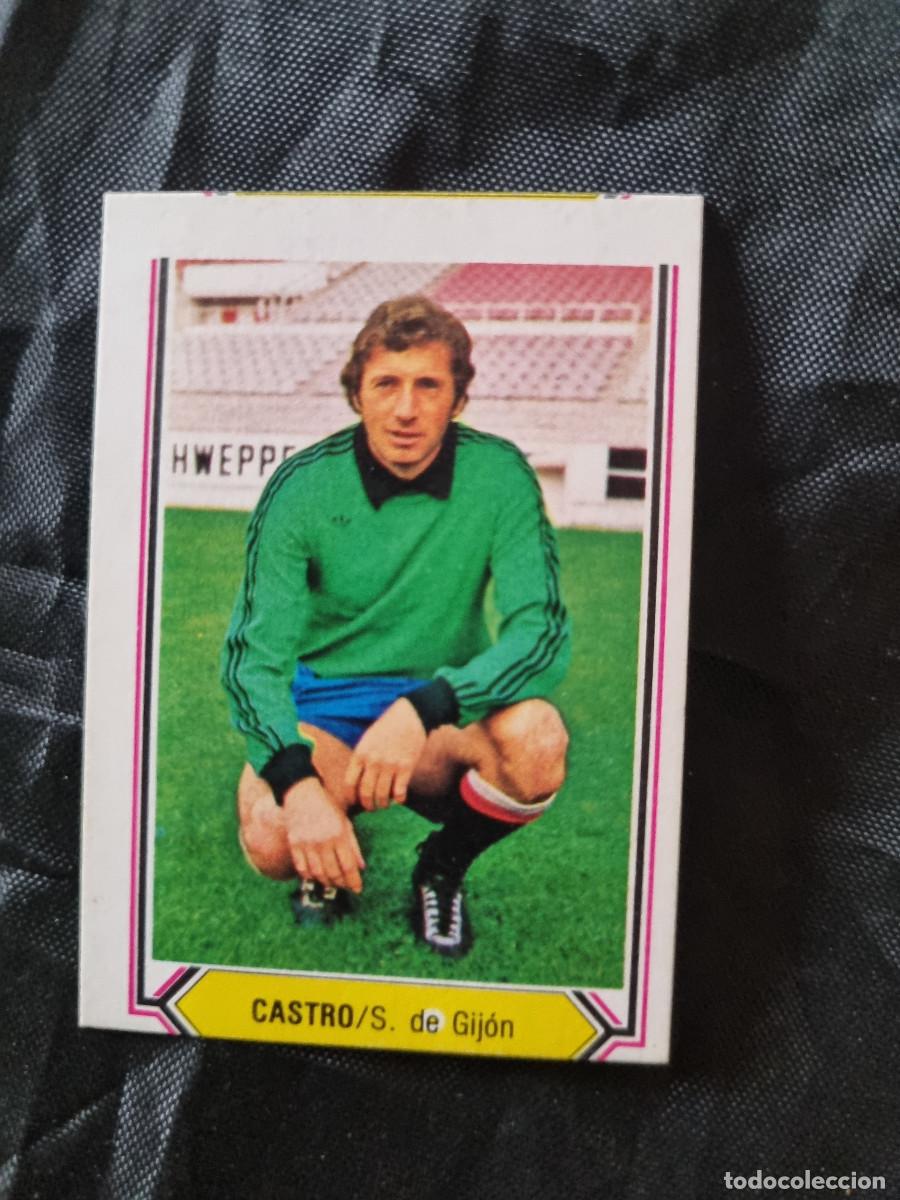 Fu&szlig;ball-Sticker: CASTRO. SPORTING GIJON. SIN PEGAR. EDICIONES ESTE LIGA 80/81. 1980/81. 1980/1981. PEDIDO MINIMO 3&euro;