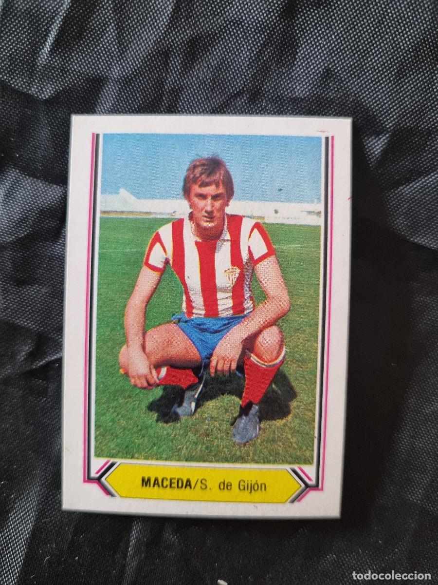 Cromos de F&uacute;tbol: MACEDA. SPORTING GIJON. SIN PEGAR. EDICIONES ESTE LIGA 80/81. 1980/81. 1980/1981. PEDIDO MINIMO 3&euro;