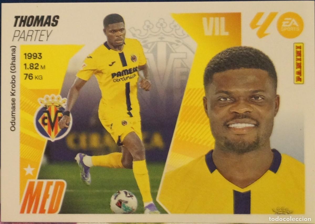 Fu&szlig;ball-Sticker: LIGA 25-26 / THOMAS / VILLAREAL / 14 BIS