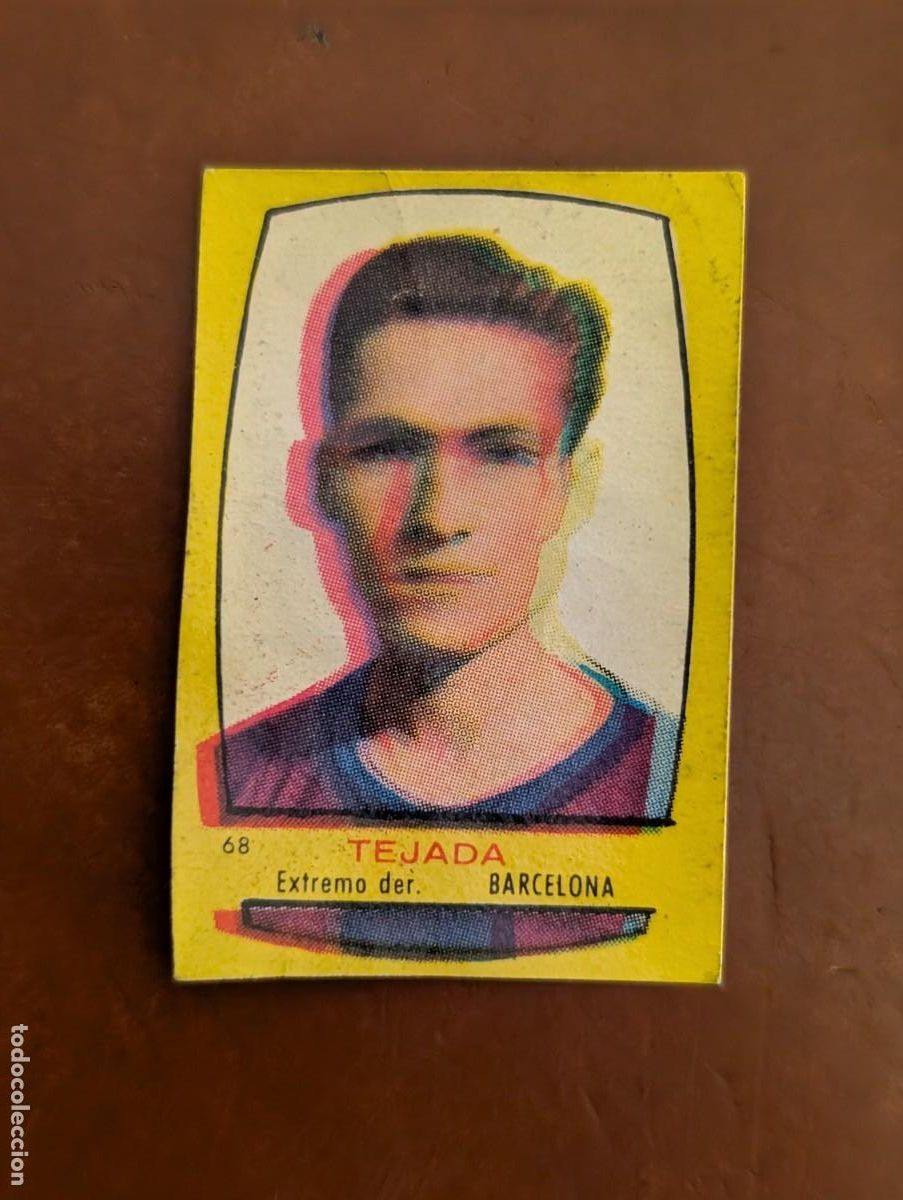 Cromos de F&uacute;tbol: RARO CROMO VERY RARE CARD TEJADA FC BARCELONA CAMPEONES 1954 1955 54/55 BRUGUERA FUTBOL CATALU&Ntilde;A