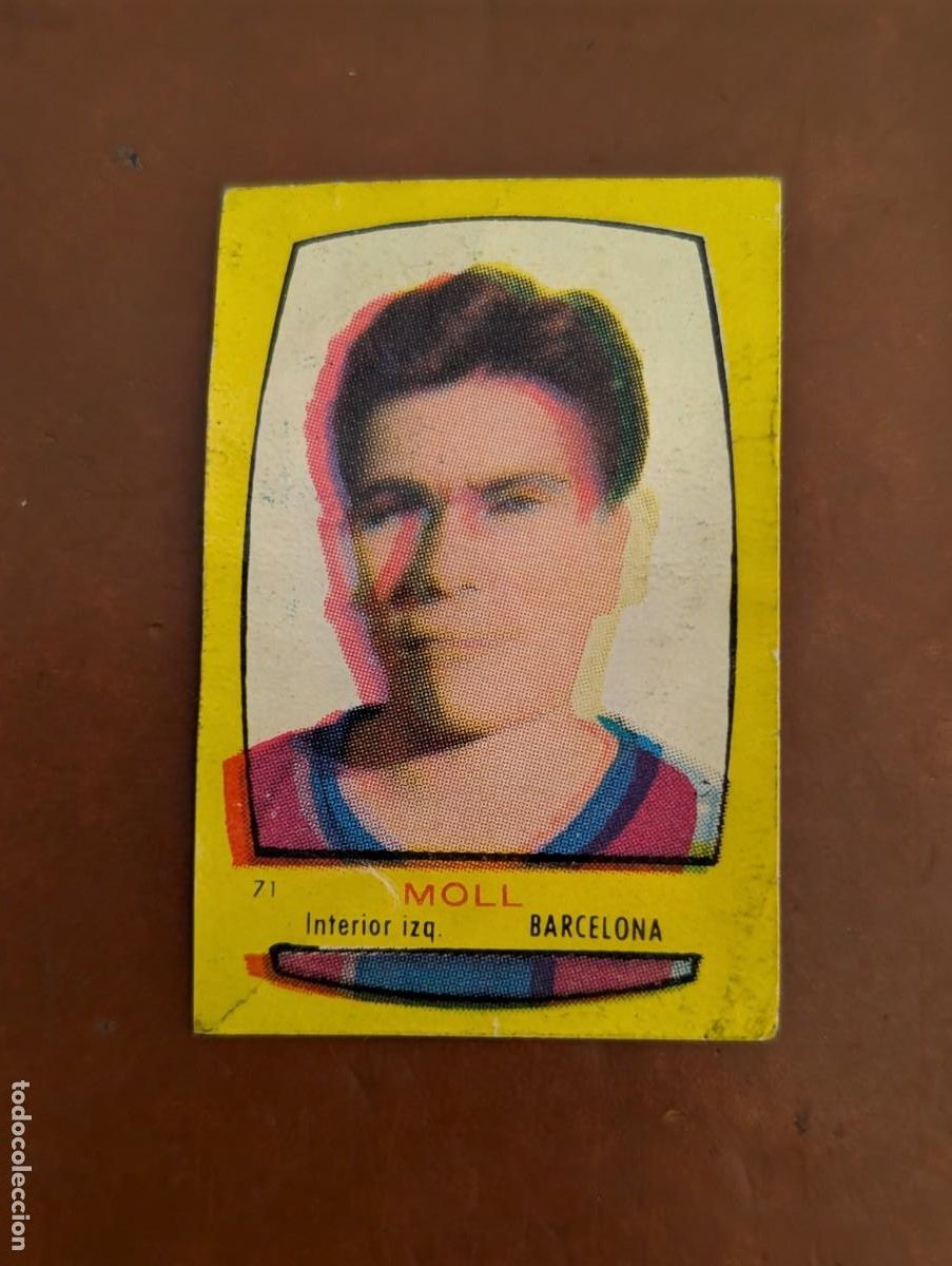Cromos de F&uacute;tbol: RARO CROMO VERY RARE CARD MOLL FC BARCELONA CAMPEONES 1954 1955 54/55 BRUGUERA FUTBOL CATALU&Ntilde;A