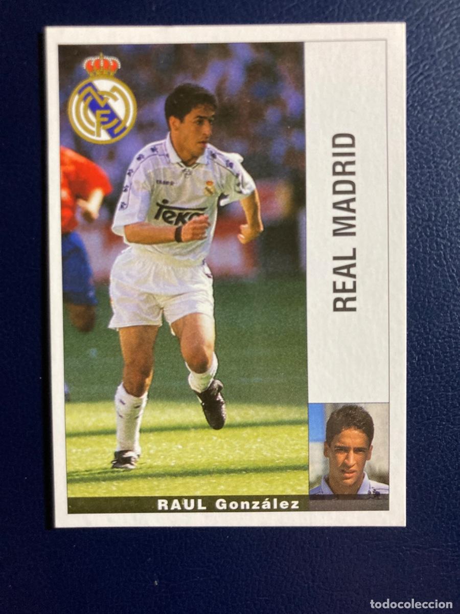 Cromos de Futebol: PANINI - LIGA 95 96 - 1995 1996 - REAL MADRID - RAUL - NUNCA PEGADO