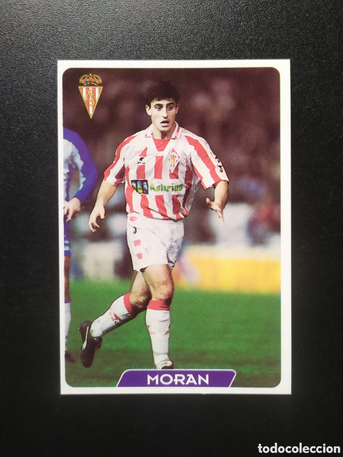 Cromos de F&uacute;tbol: Mundicromo fichas Liga 1995 1996 95 96 Mor&aacute;n n&deg; 317 Sporting Gij&oacute;n