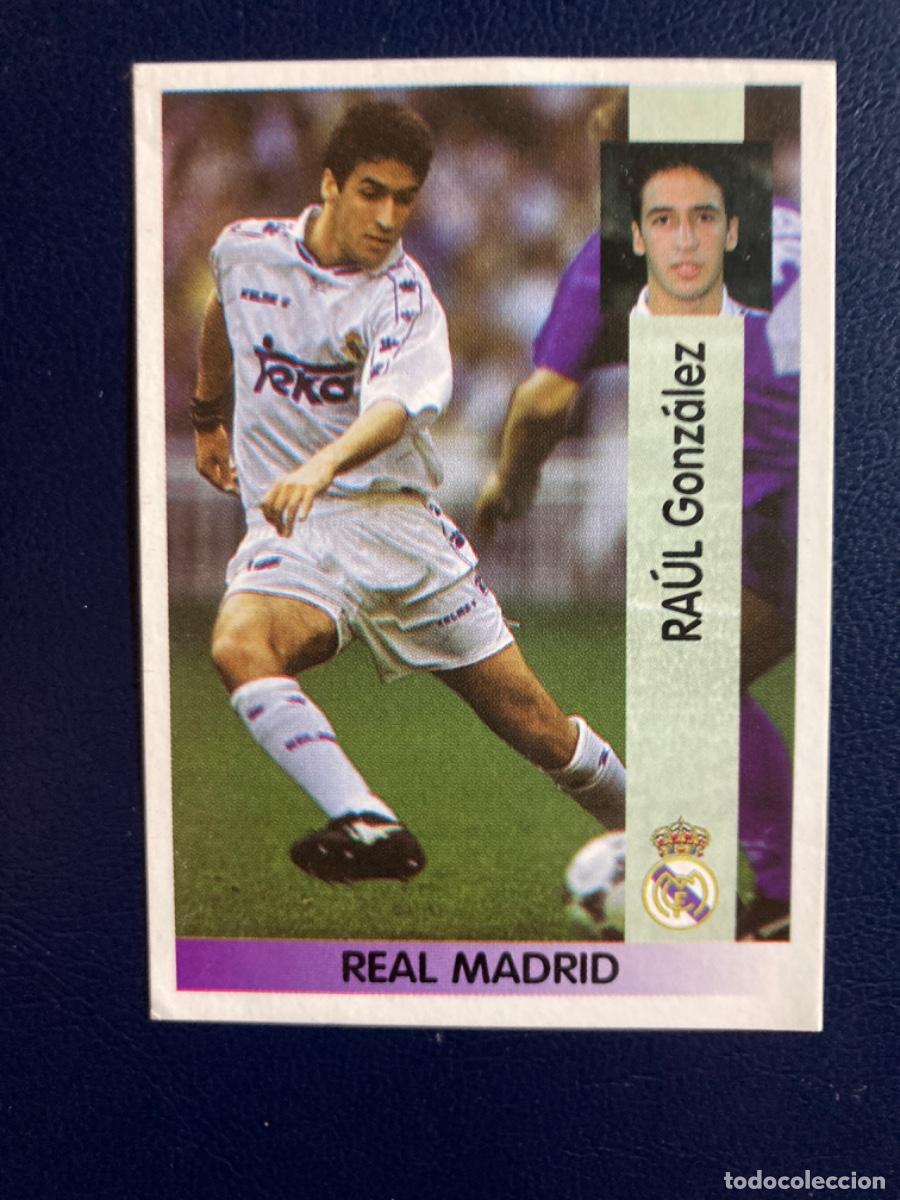 Figurine di Calcio: RA&Uacute;L REAL MADRID PANINI LIGA 1996 1997 96 97 N&deg; 93 SIN PEGAR
