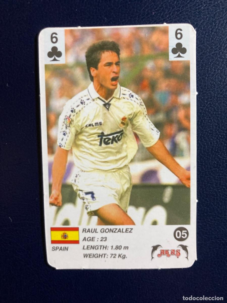 Fu&szlig;ball-Sticker: 5 Raul Gonzalez - Real Madrid - AKAS CHAMPIONS 2000