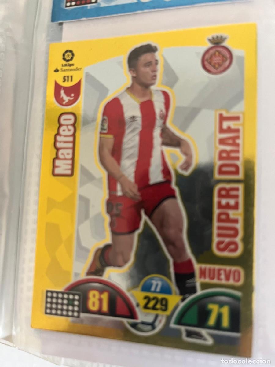 Fu&szlig;ball-Sticker: 511 MAFFEO SUPER DRAFT NUEVO GIRONA LIGA 17 18 ADRENALYN
