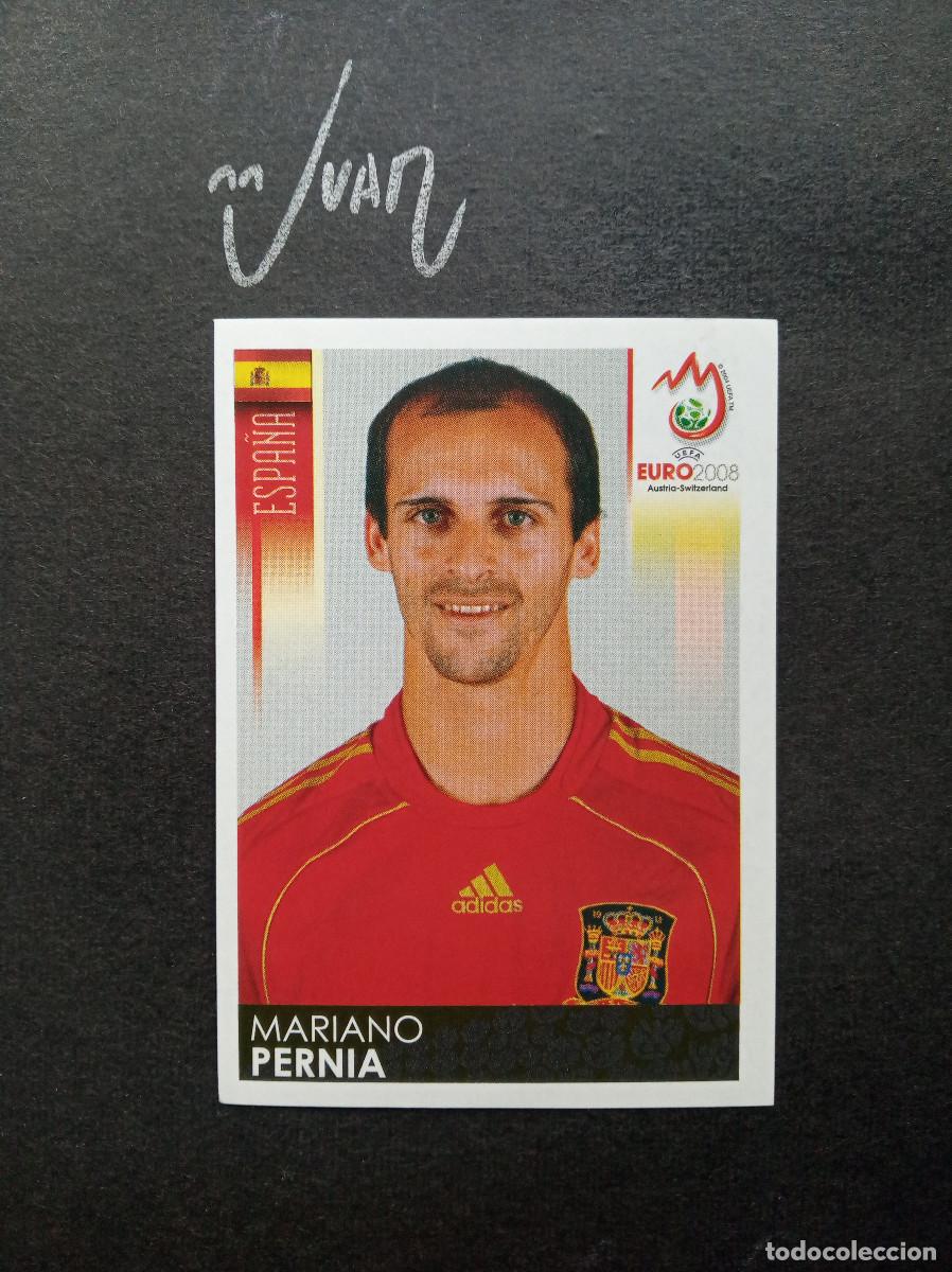 Cromos de F&uacute;tbol: N&ordm; 422 PERNIA ESPA&Ntilde;A ATLETICO MADRID ⚽ PANINI &reg; UEFA EURO AUSTRIA SUIZA 2008 EUROCOPA 08 SIN PEGAR
