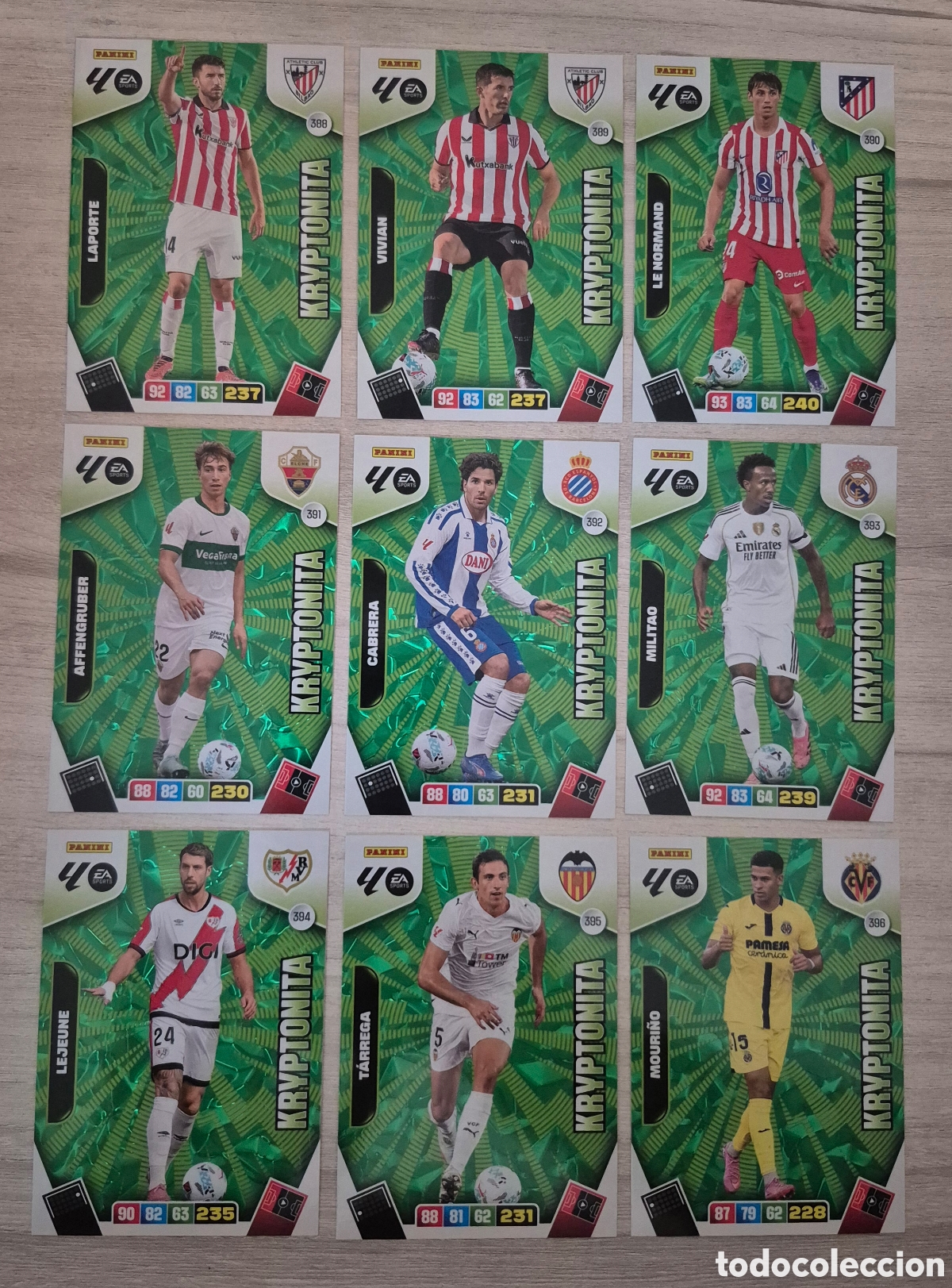 Figurine di Calcio: Lote Completo Kryptonita Adrenalyn 25/26
