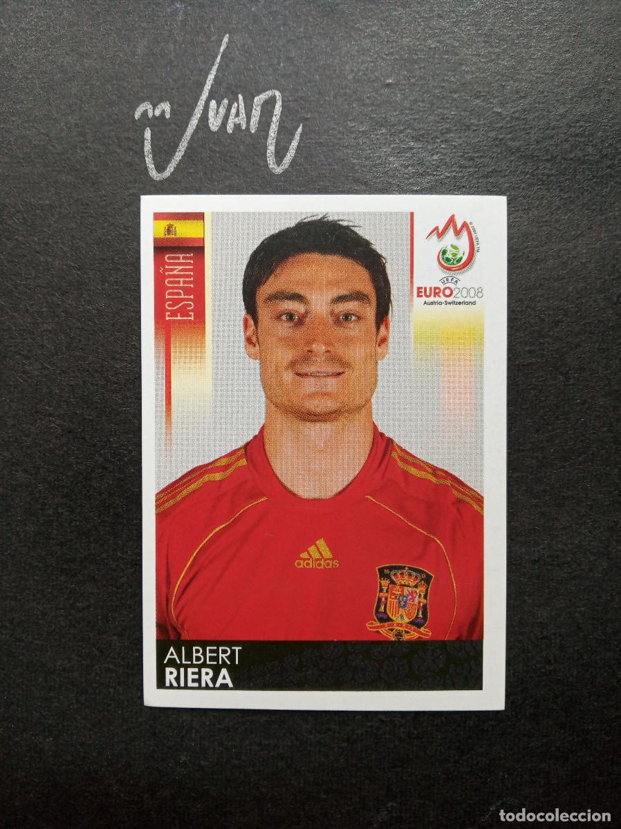 Cromos de F&uacute;tbol: N&ordm; 431 ALBERT RIERA ESPA&Ntilde;A LIVERPOOL ⚽ PANINI &reg; UEFA EURO AUSTRIA SUIZA 2008 EUROCOPA 08 SIN PEGAR