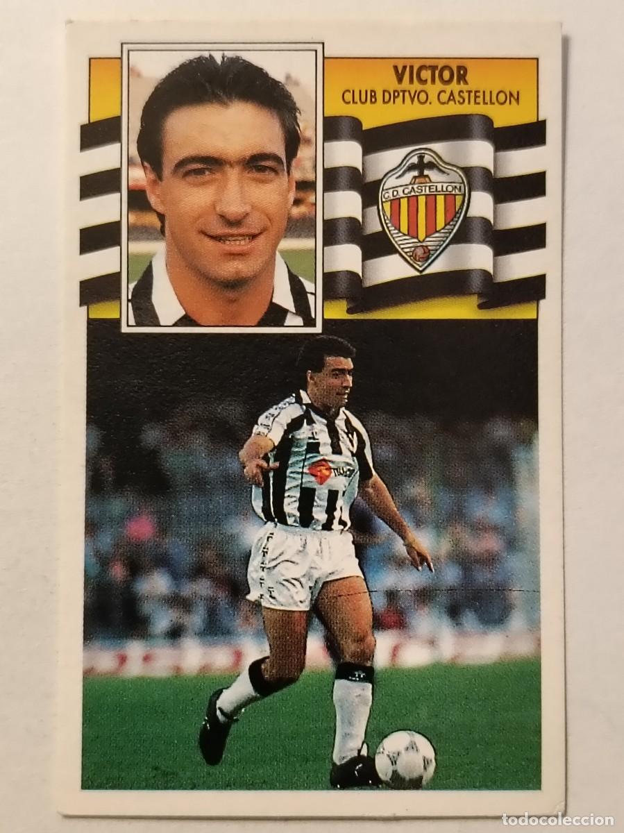 Fu&szlig;ball-Sticker: VICTOR C.D. CASTELLON 90/91 ESTE