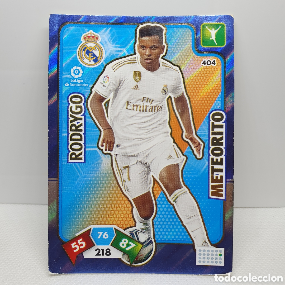 Cromos de F&uacute;tbol: ⚽️ CROMO DE FUTBOL RODRYGO METEORITO REAL MADRID ADRENALYN 2019-20 PANINI ALBUM - ESTAMPAS - CARTAS