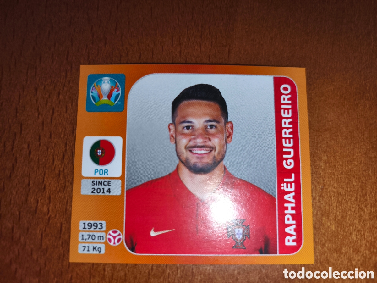 Cromos de F&uacute;tbol: Raphael Guerreiro n&deg;666 Tournament Edition Euro 2020 Portugal