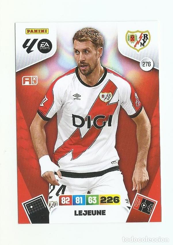 Cromos de F&uacute;tbol: ADRENALYN 2025/2026 276 LEJEUNE RAYO NUEVO PERFECTO