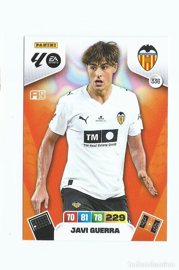 Figurine di Calcio: ADRENALYN 2025/2026 336 GUERRA VALENCIA NUEVO PERFECTO