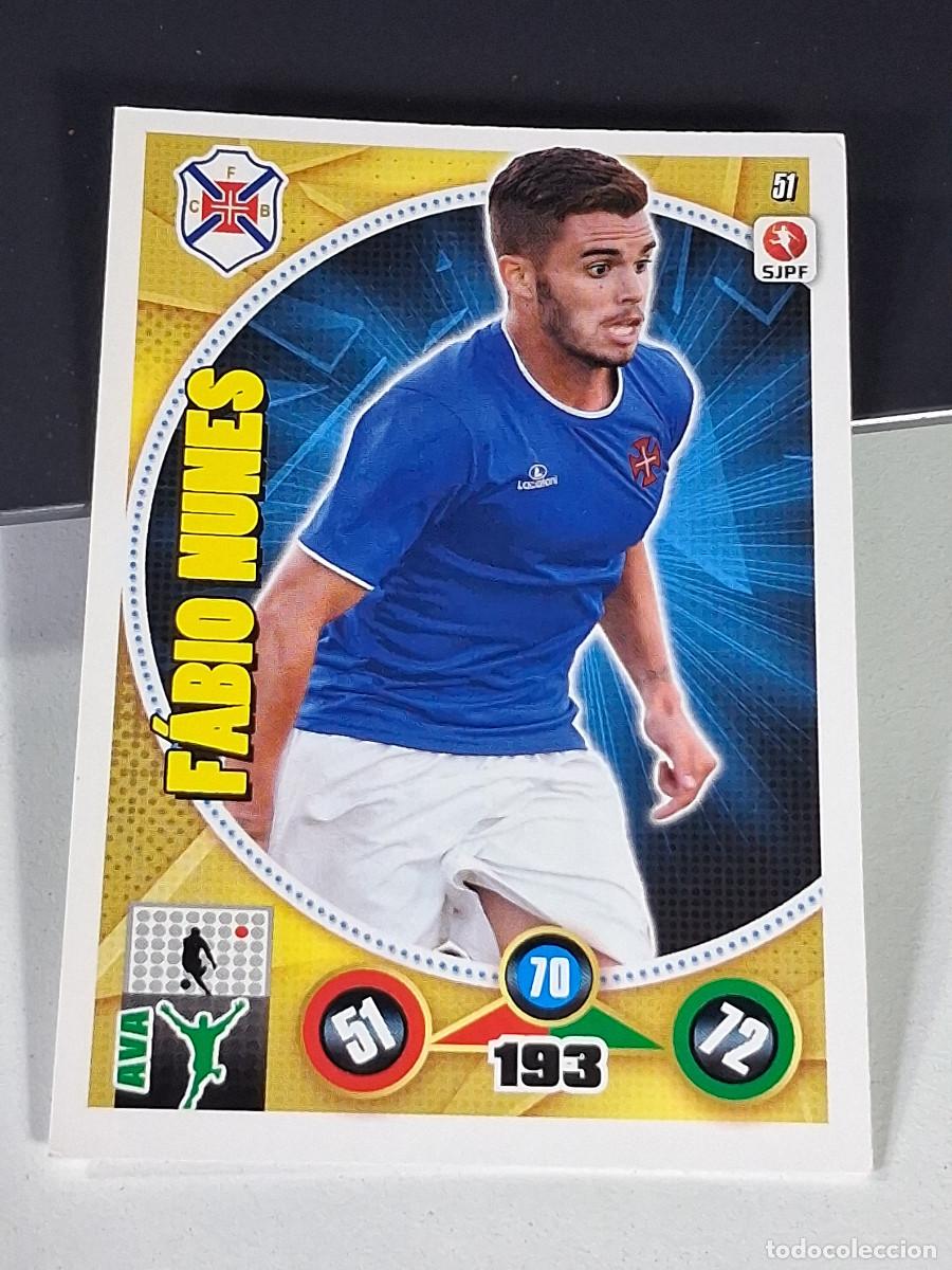Cromos de f&uacute;tbol: 51 FABIO NUNES BELENENSES CROMO FUTBOL PANINI LIGA PORTUGAL 14-15 FUTEBOL ADRENALYN 2014-2015