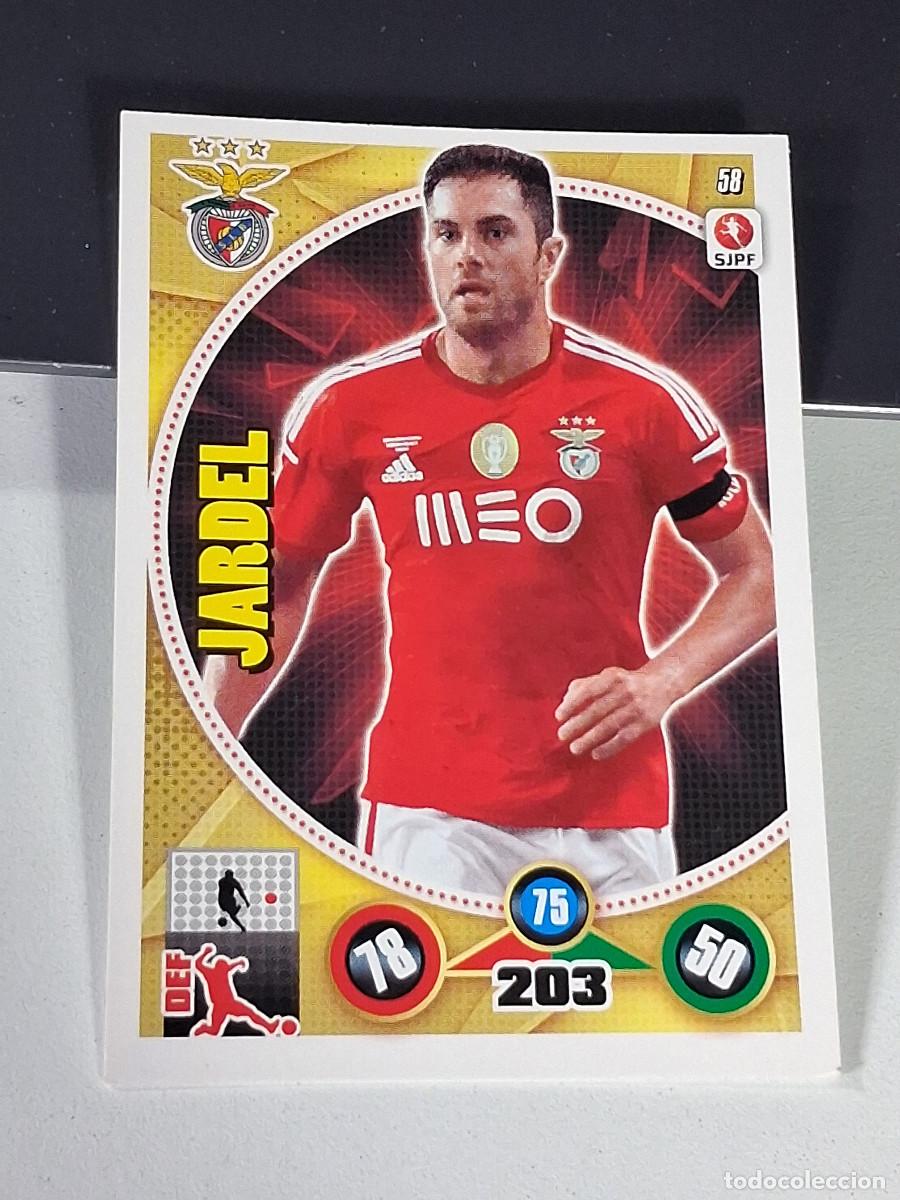 Figurine di Calcio: 58 JARDEL BENFICA CROMO FUTBOL PANINI LIGA PORTUGAL 14-15 FUTEBOL ADRENALYN 2014-2015