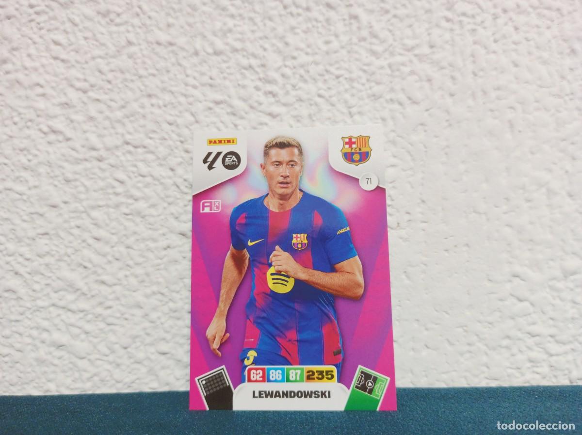 Cromos de Futebol: 71 LEWANDOWSKI BASE FC BARCELONA ADRENALYN 25 26 PANINI