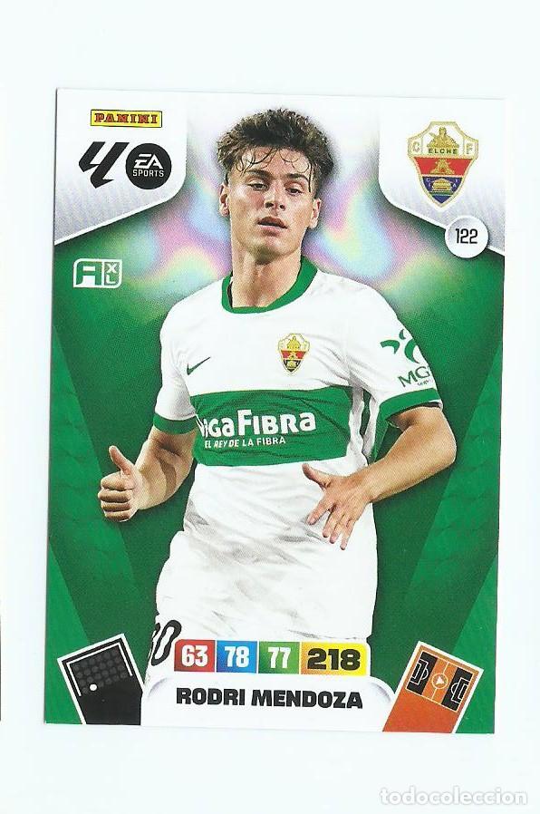 Football Stickers: ADRENALYN 2025/2026 122 MENDOZA ELCHE NUEVO PERFECTO