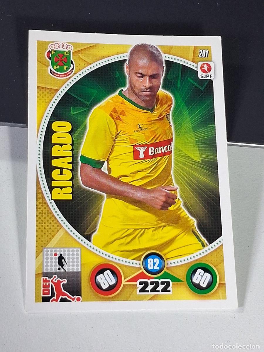 Cromos de f&uacute;tbol: 201 RICARDO PA&Ccedil;OS DE FERREIRA CROMO FUTBOL PANINI LIGA 14-15 FUTEBOL ADRENALYN 2014-2015