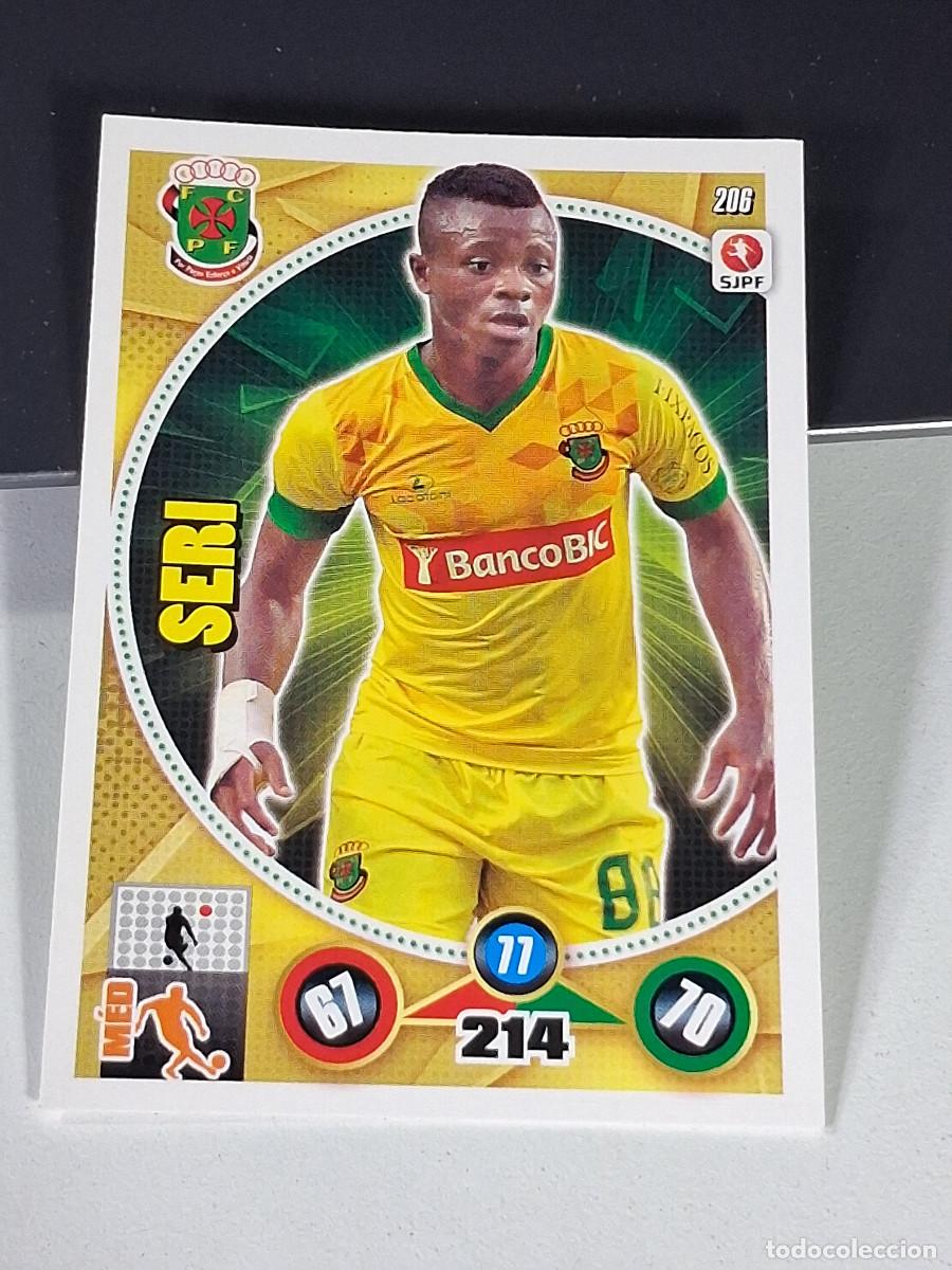 Cromos de f&uacute;tbol: 206 SERI PA&Ccedil;OS DE FERREIRA CROMO FUTBOL PANINI LIGA 14-15 FUTEBOL ADRENALYN 2014-2015