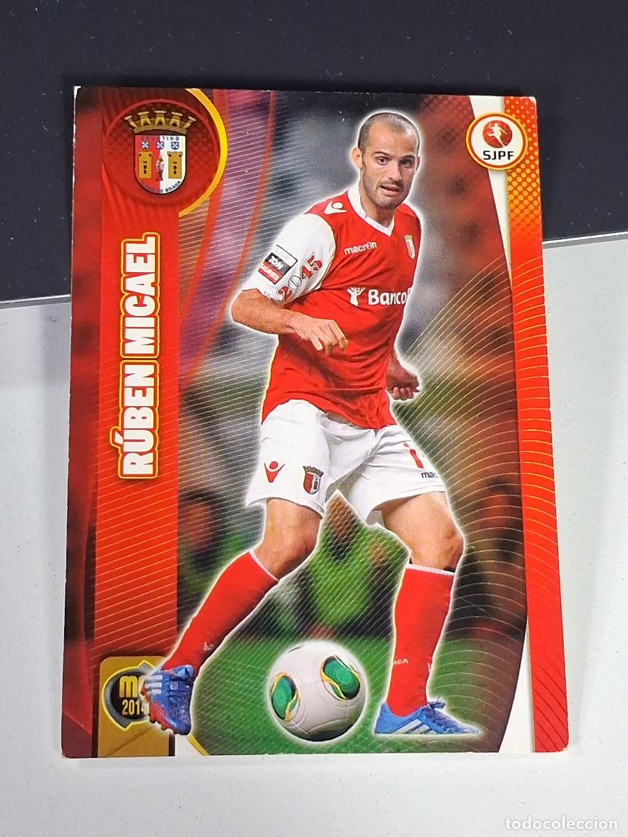 Fu&szlig;ball-Sticker: 59 RUBEN MICAEL BRAGA CROMO FUTBOL PANINI MEGACRAQUES 2013-2014 LIGA PORTUGAL 13-14 MGKS MEGACRAKCS