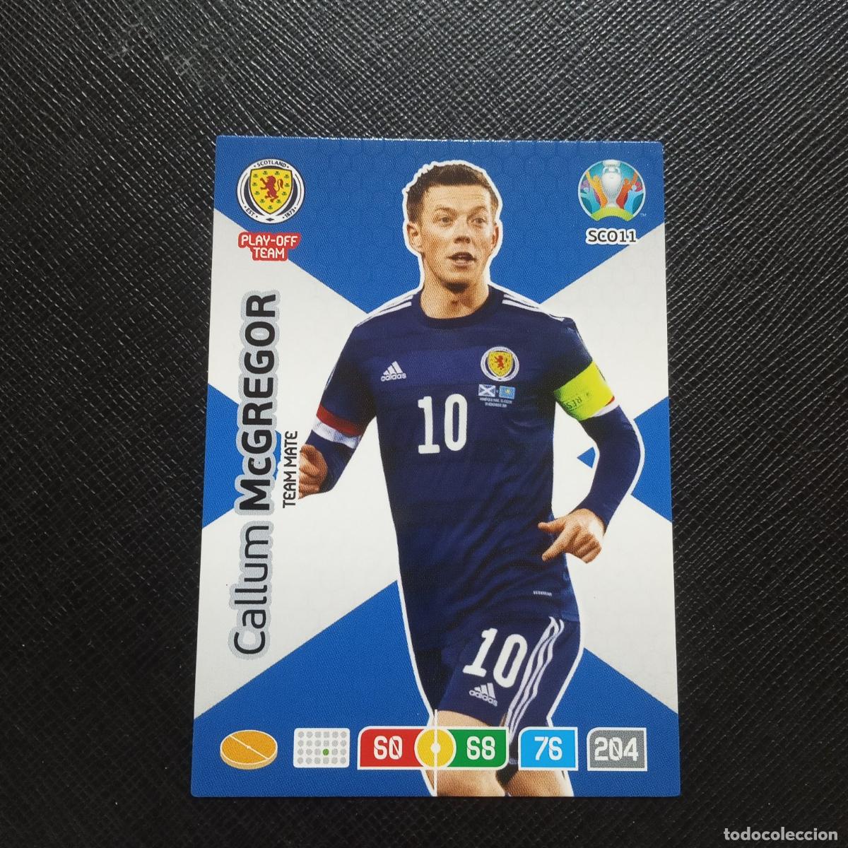 Figurine di Calcio: McGREGOR ESCOCIA PANINI ADRENALYN XL UEFA EURO 2020 CROMO FUTBOL 20 - A88 PG26 ESPECIAL