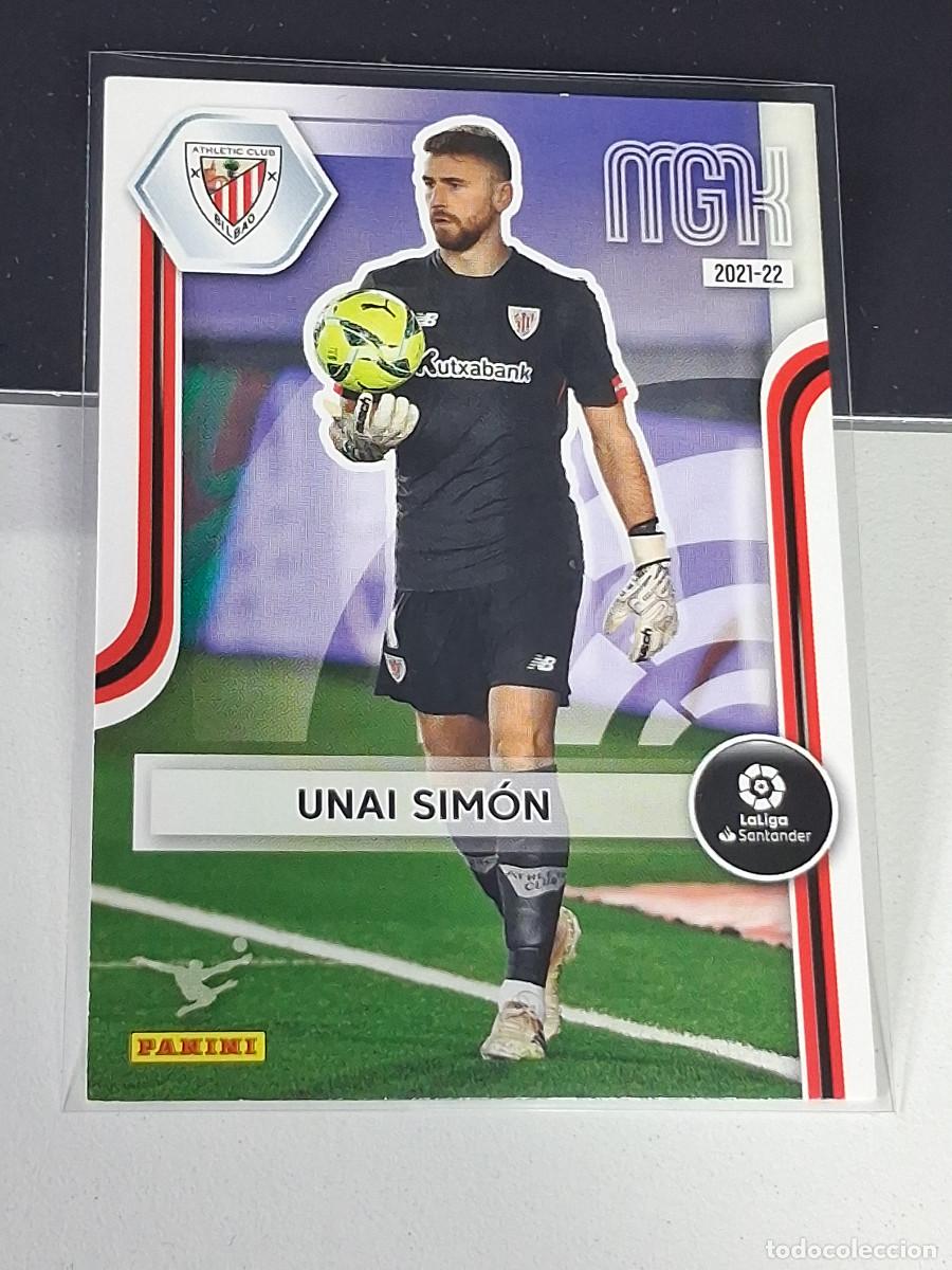 Figurine di Calcio: 20 UNAI SIMON ATHLETIC CLUB BILBAO CROMO TARJETA LIGA FUTBOL PANINI MEGACRACKS 2021-2022 MGKS 21-22