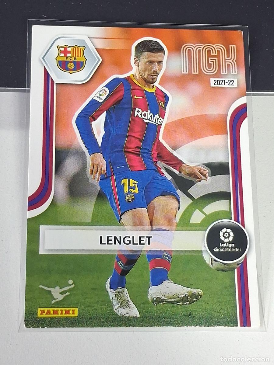 Fu&szlig;ball-Sticker: 63 LENGLET BARCELONA BAR&Ccedil;A TARJETA CROMO LIGA FUTBOL PANINI MEGACRACKS 2021-2022 MGKS 21-22
