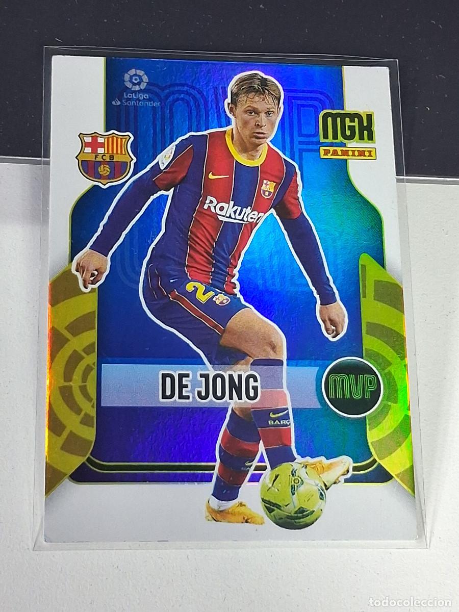 Fu&szlig;ball-Sticker: 365 DE JONG BARCELONA BAR&Ccedil;A MVP MEGACRACKS 2021 2022 21 22 MEGA CRACKS MGK
