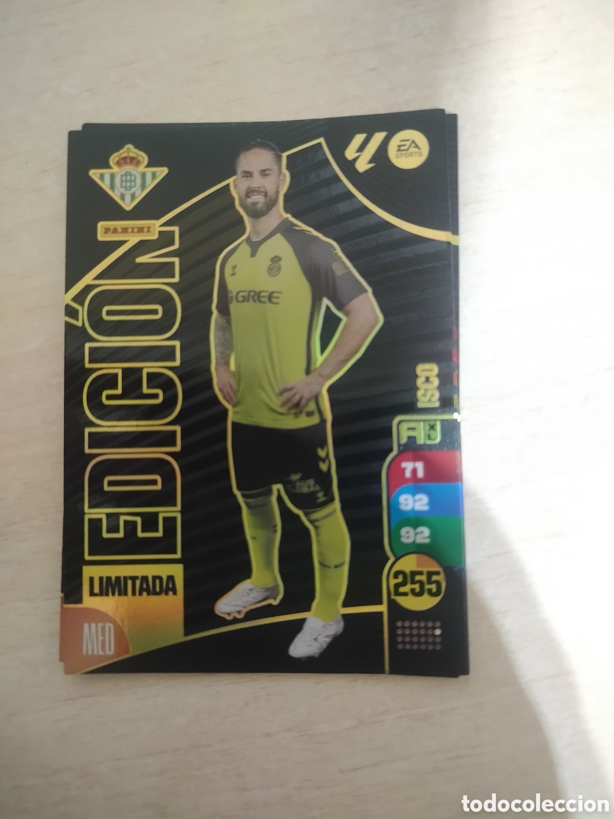 Cromos de F&uacute;tbol: ISCO EDICION LIMITADA ADRENALYN 2024 2025 24 25