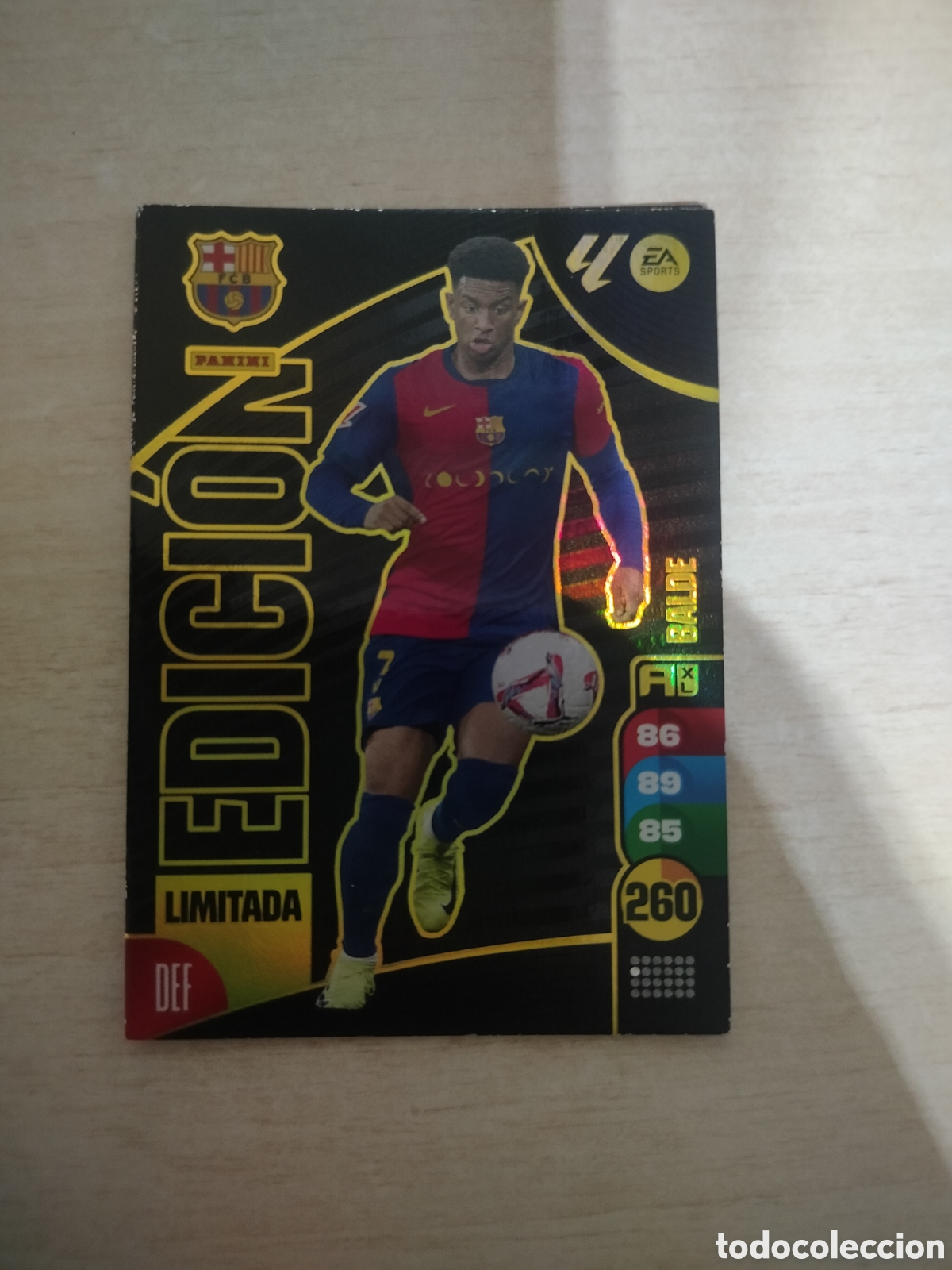 Fu&szlig;ball-Sticker: BALDE EDICION LIMITADA ADRENALYN 2024 2025 24 25
