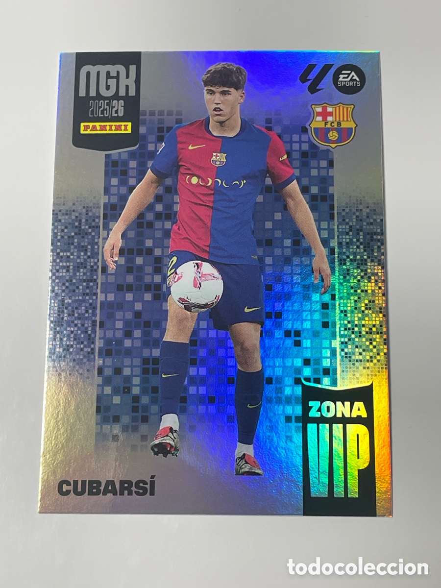 Cromos de f&uacute;tbol: Pau Cubars&iacute; F. C. Barcelona Panini Megacracks 2025/26 Zona VIP #392