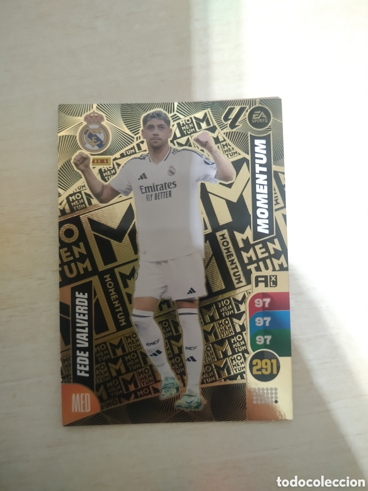 Cromos de Futebol: VALVERDE MOMENTUM ADRENALYN 2024 2025 24 25