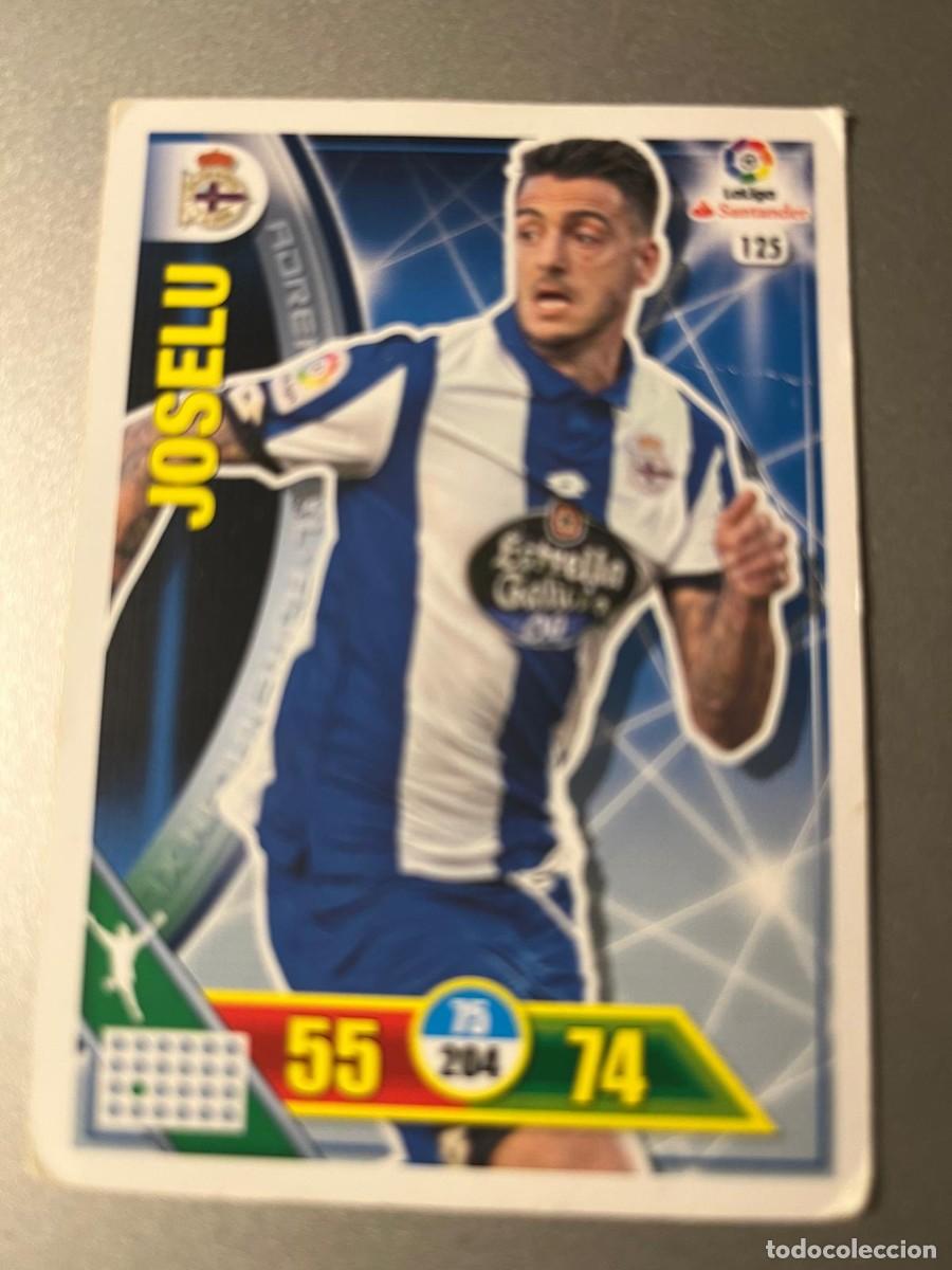 Figurine di Calcio: 125 Joselu Deportivo liga 16 17 Adrenalyn