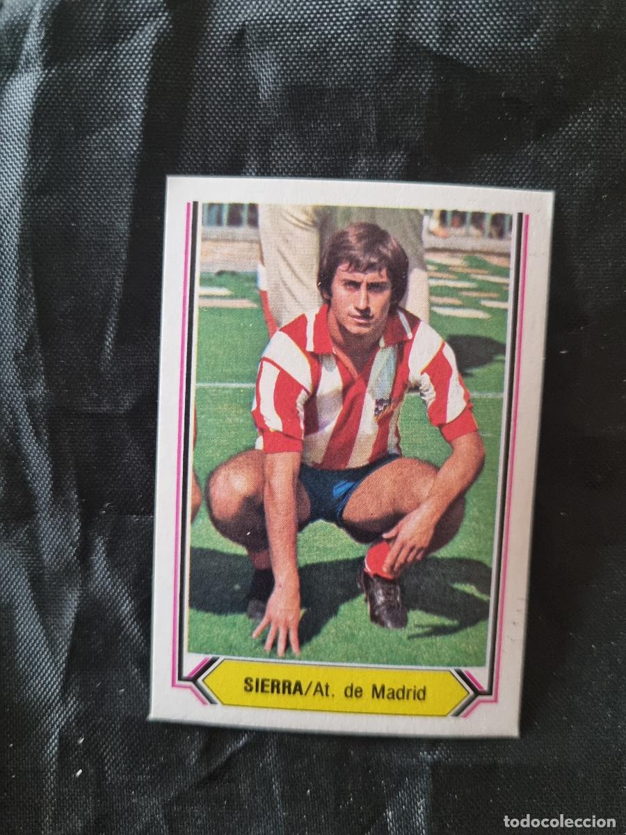 Figurine di Calcio: SIERRA. AT. MADRID. SIN PEGAR. EDICIONES ESTE LIGA 80/81. 1980/81. 1980/1981. PEDIDO MINIMO 3&euro;
