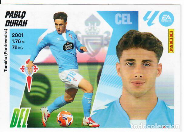 Figurine di Calcio: CROMO PANINI LIGA ESTE 2025-26 (25 - 26) - N&ordm; 17 - PABLO DUR&Aacute;N - CELTA