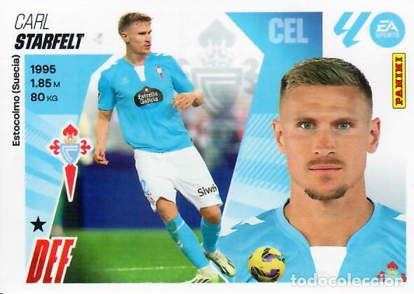 Cromos de F&uacute;tbol: CROMO PANINI LIGA ESTE 2025-26 (25 - 26) - N&ordm; 8 - STARFELT - CELTA