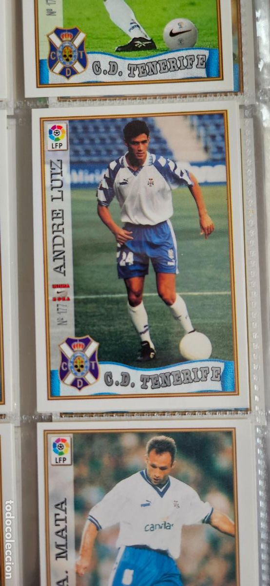 Cromos de F&uacute;tbol: tenerife177 andre luiz mundicromo panini 1997 1998 97 98 trading card