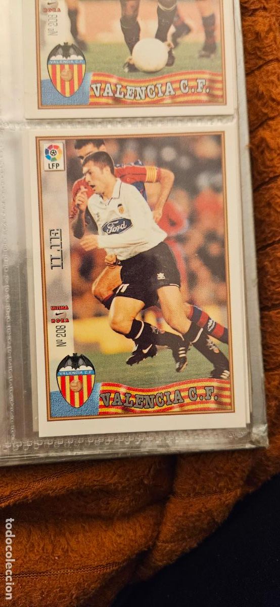 Football Stickers: VALENCIA illie 209 mundicromo panini 1997 1998 97 98 trading card