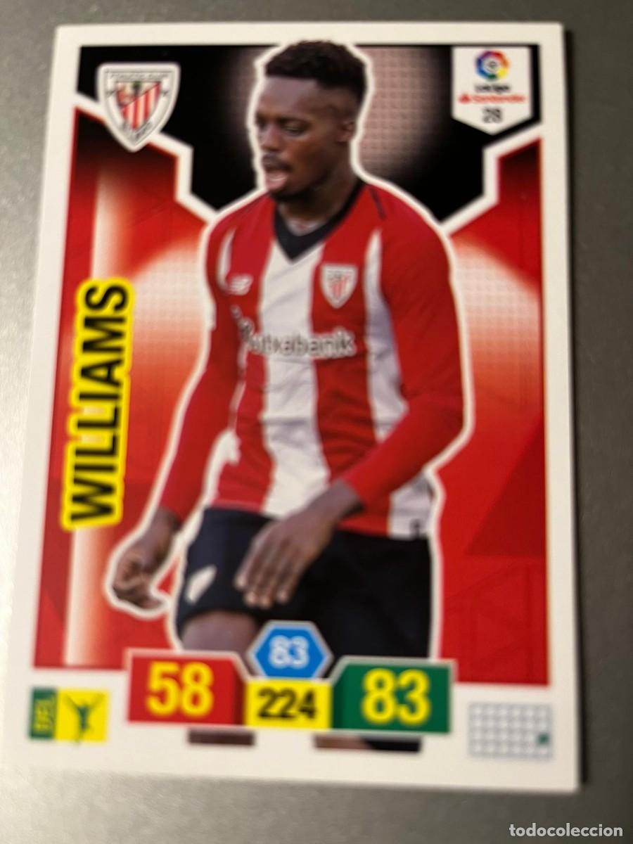 Figurine di Calcio: 28 WILLIAMS AT. BILBAO LIGA 18 19 ADRENALYN