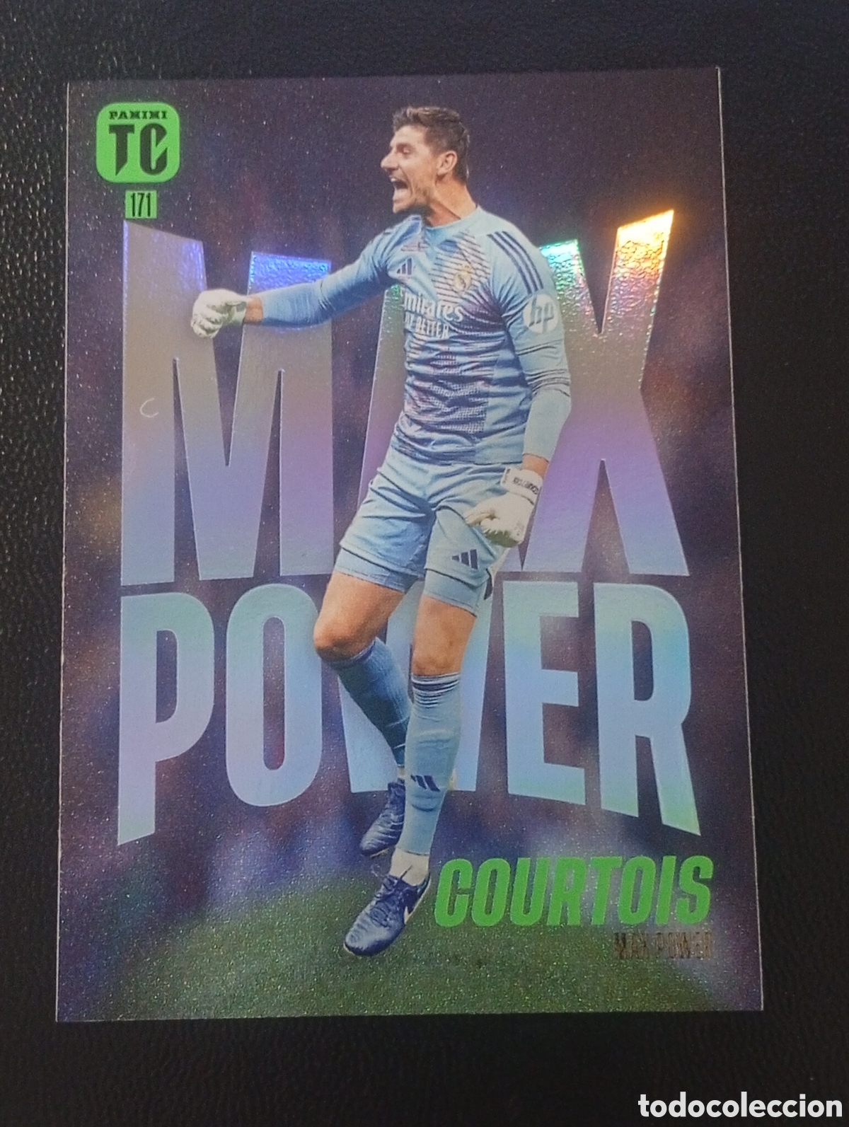Cromos de f&uacute;tbol: 171 COURTOIS REAL MADRID TOP CLASS 2024 2025 24 25 PANINI TOP CLASS CROMOS CARD TOPPS