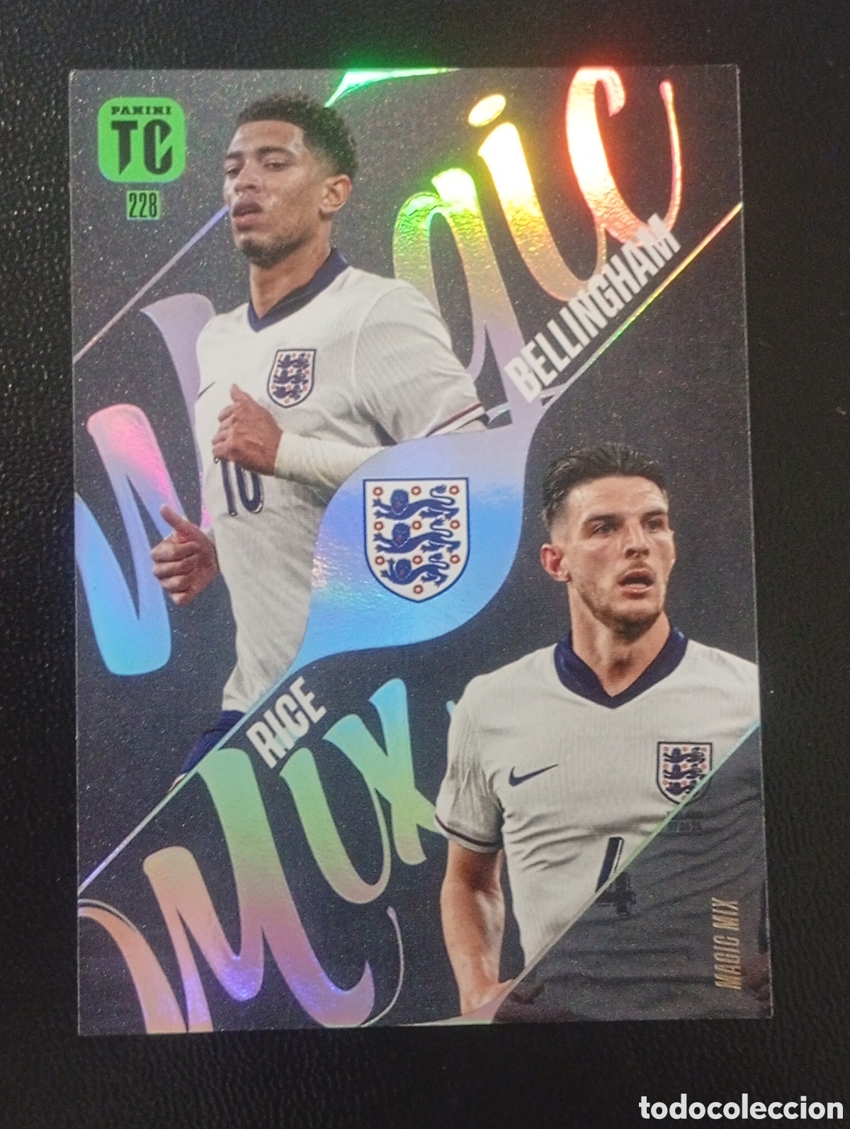 Cromos de f&uacute;tbol: 228 BELLINGHAM RICE ENGLAND TOP CLASS 2024 2025 24 25 PANINI CROMOS CARD TOPPS