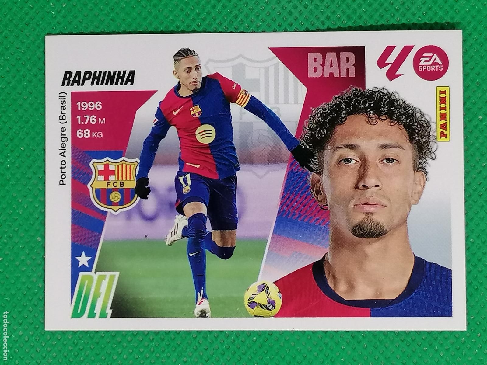 Fu&szlig;ball-Sticker: 18 RAPHINHA BARCELONA ⚽ PANINI LIGA ESTE 25 26 2025 2026 ⚽