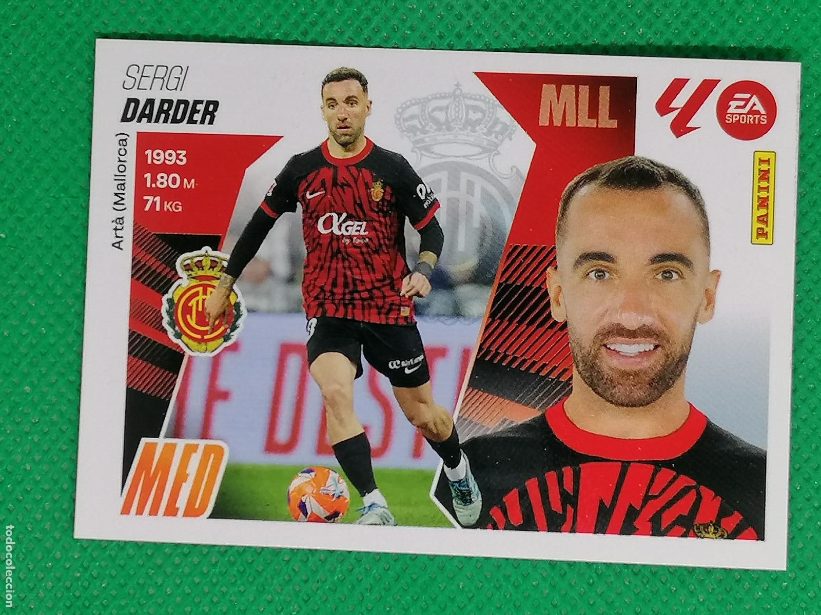 Fu&szlig;ball-Sticker: 13 SERGI DARDER MALLORCA ⚽ PANINI LIGA ESTE 25 26 2025 2026 ⚽