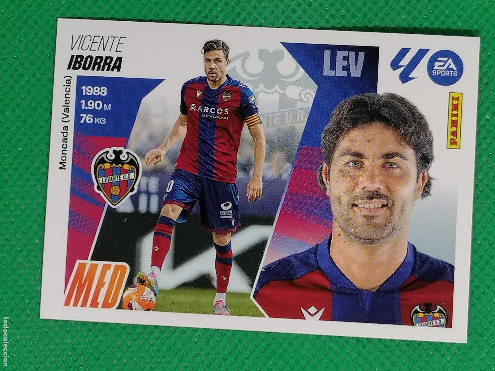 Fu&szlig;ball-Sticker: 11 IBORRA LEVANTE ⚽ PANINI LIGA ESTE 25 26 2025 2026 ⚽