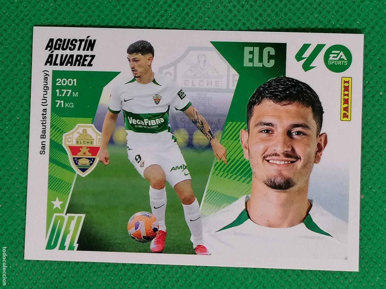 Cromos de Futebol: 17 AGUSTIN ALVAREZ ELCHE ⚽ PANINI LIGA ESTE 25 26 2025 2026 ⚽